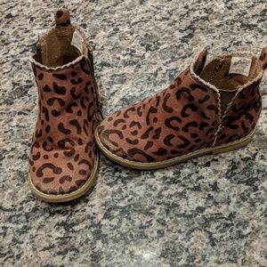 toddler leopard booties